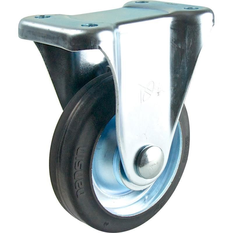 Bánh xe đẩy cao su cố định Nansin SKM-130VS (Phi 130, tải trọng ...